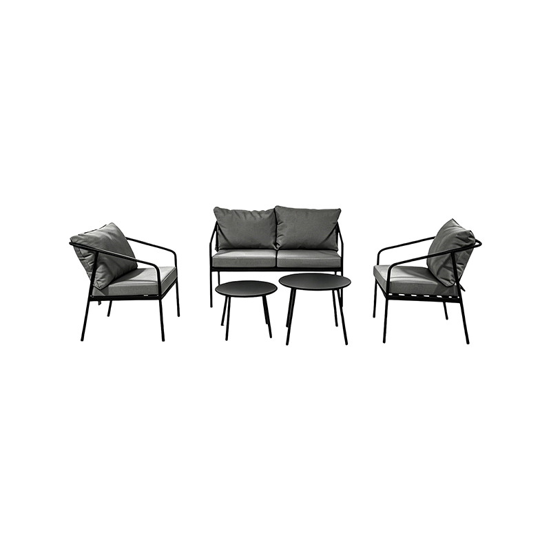 Outdoor Garden Sofa Set Open Frame Patio Furniture Set