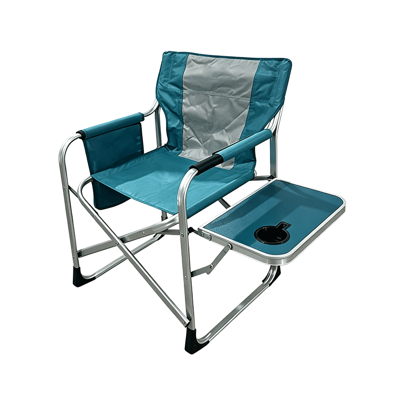 Folding Director Chair with Side Tray Outdoor Seating